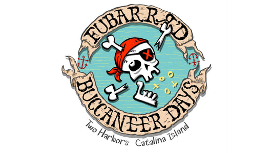 Buccaneer Days short sleeve t-shirt (white)